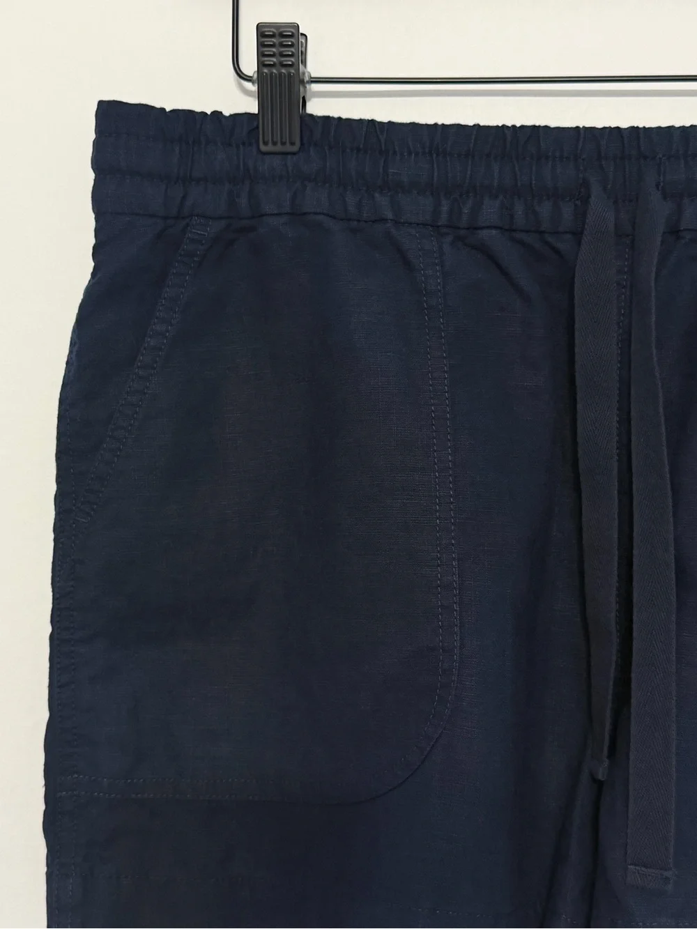 J. Crew Women's Linen Blend Seaside Short Navy Size Medium